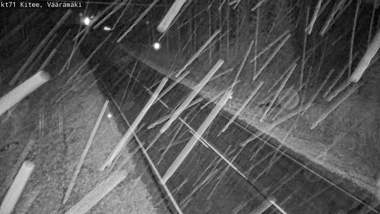 Kelikamerat Kuva Tie 71 Kitee, Väärämäki, Kitee, Pohjois-Karjala