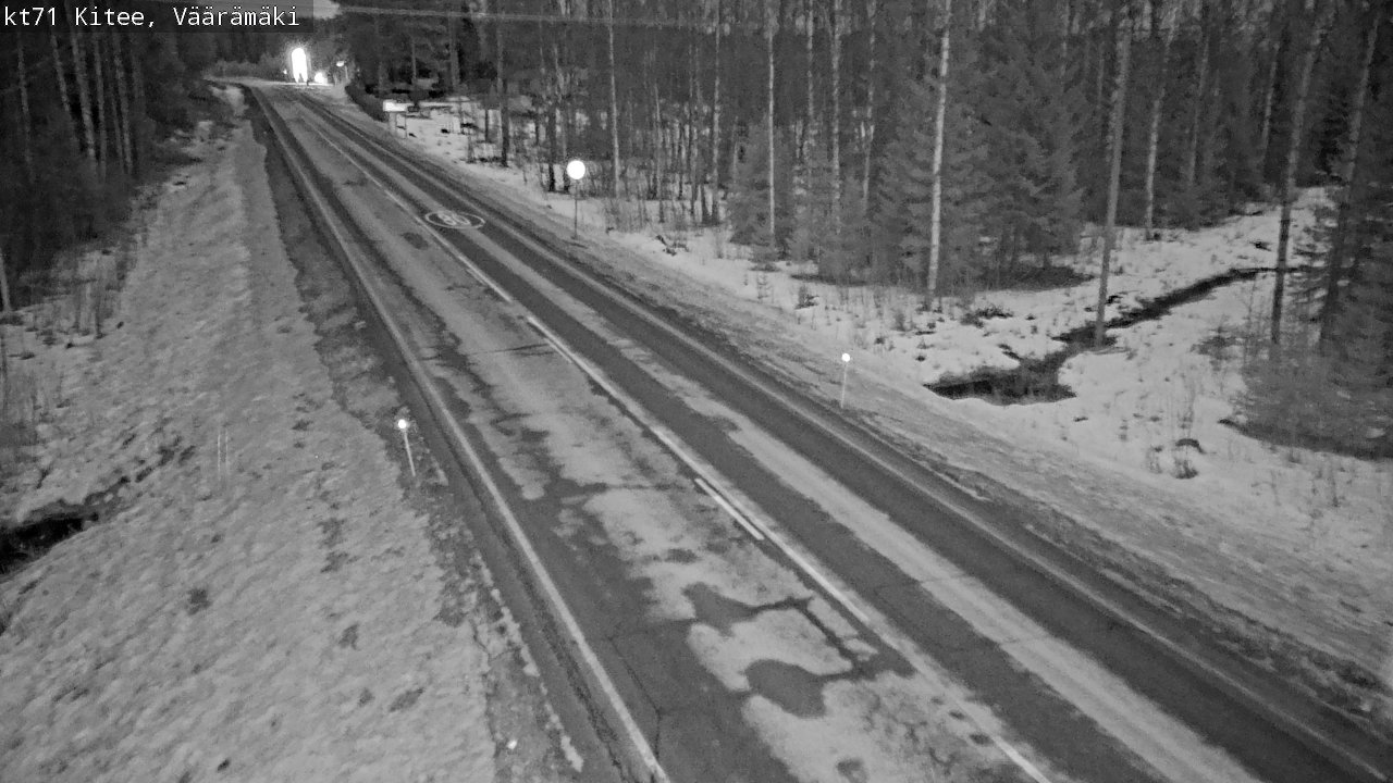 Kelikamerat Kuva Tie 71 Kitee, Väärämäki, Kitee, Pohjois-Karjala