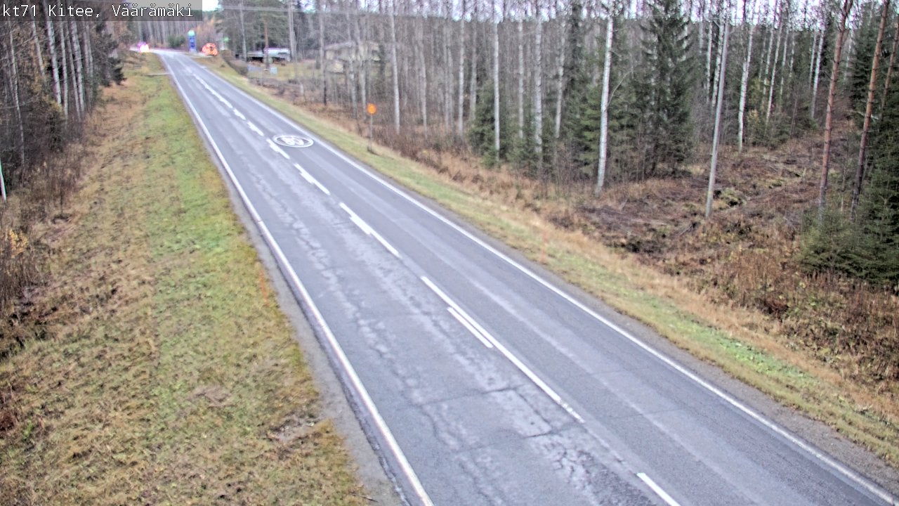 Kelikamerat Kuva Tie 71 Kitee, Väärämäki, Kitee, Pohjois-Karjala