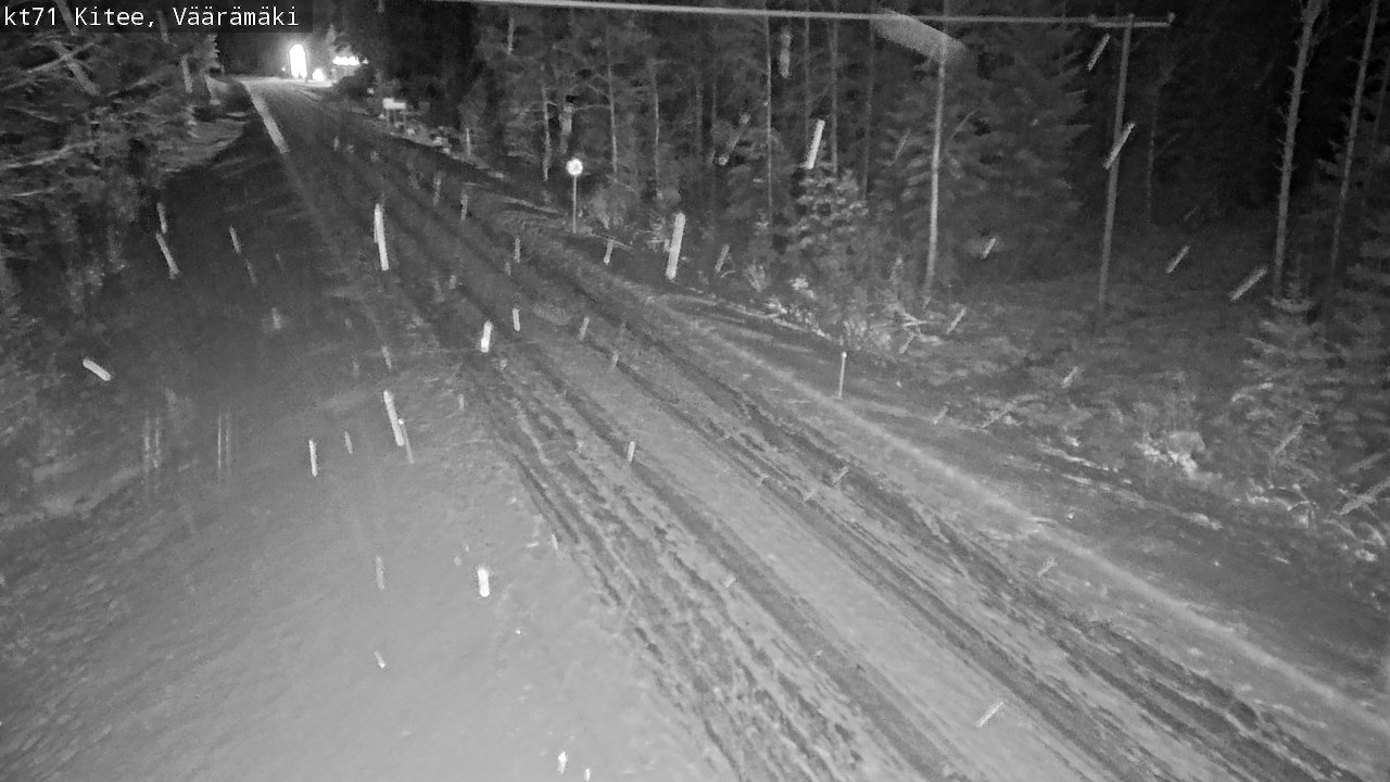 Kelikamerat Kuva Tie 71 Kitee, Väärämäki, Kitee, Pohjois-Karjala