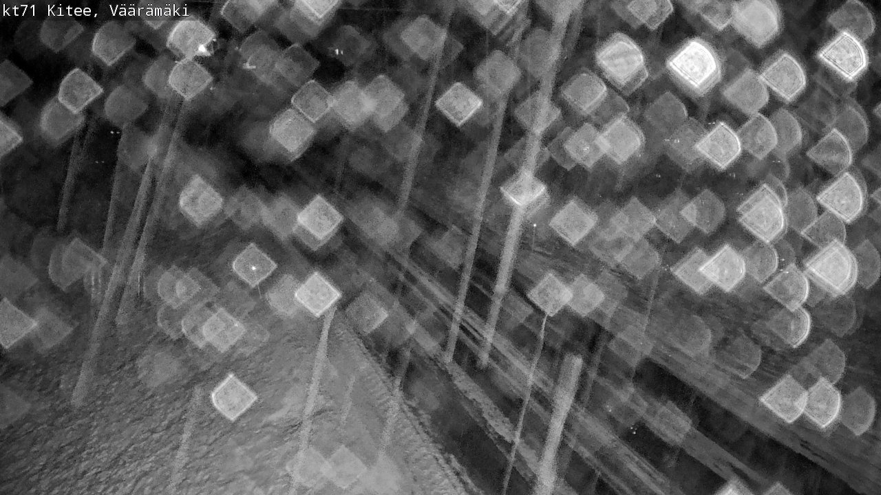 Weather Camera Image Väg 71 Väärämäki, Kitee, Pohjois-Karjala
