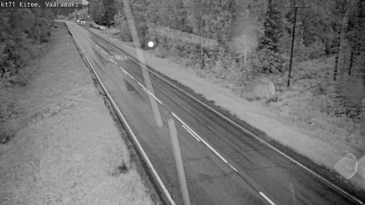 Kelikamerat Kuva Tie 71 Kitee, Väärämäki, Kitee, Pohjois-Karjala