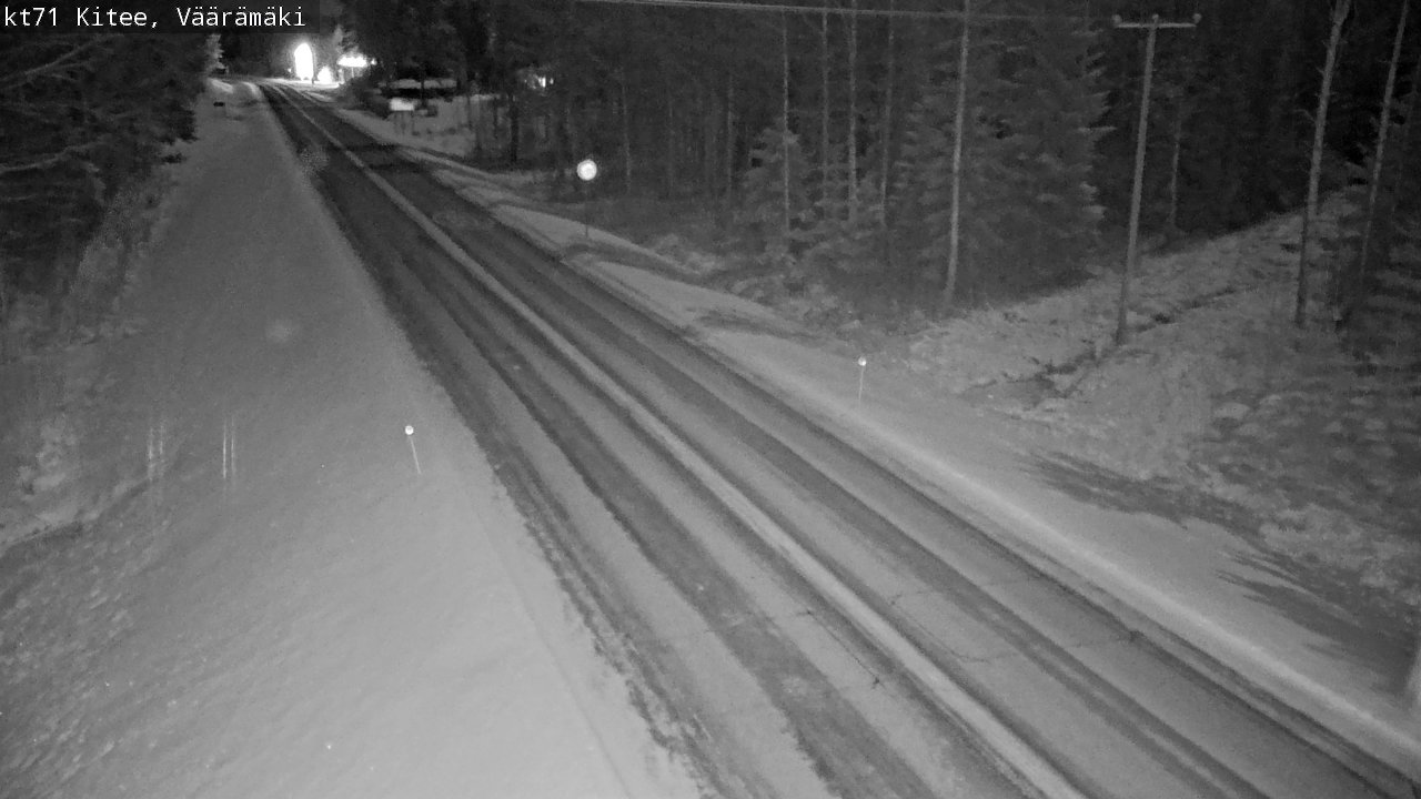 Kelikamerat Kuva Tie 71 Kitee, Väärämäki, Kitee, Pohjois-Karjala