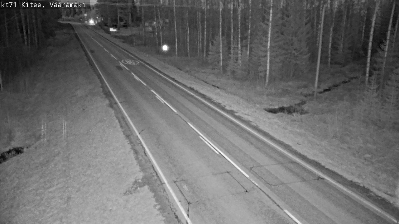 Kelikamerat Kuva Tie 71 Kitee, Väärämäki, Kitee, Pohjois-Karjala