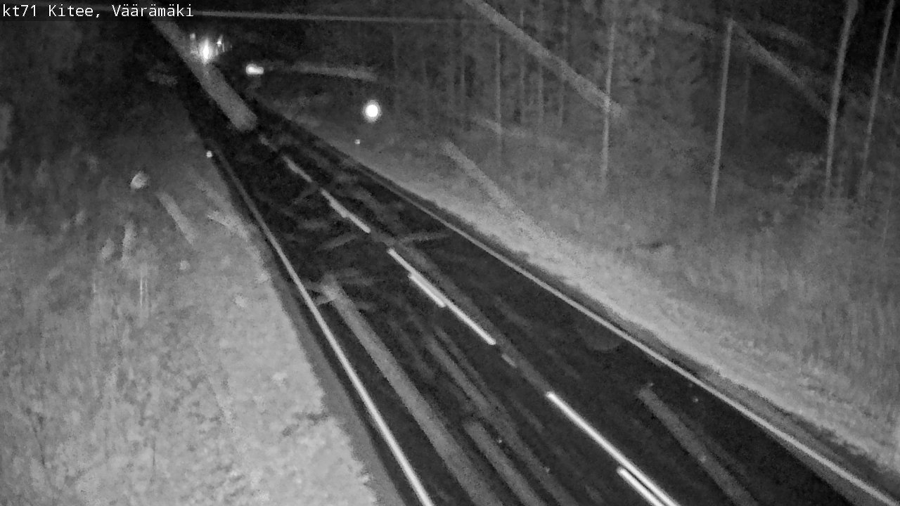 Kelikamerat Kuva Tie 71 Kitee, Väärämäki, Kitee, Pohjois-Karjala