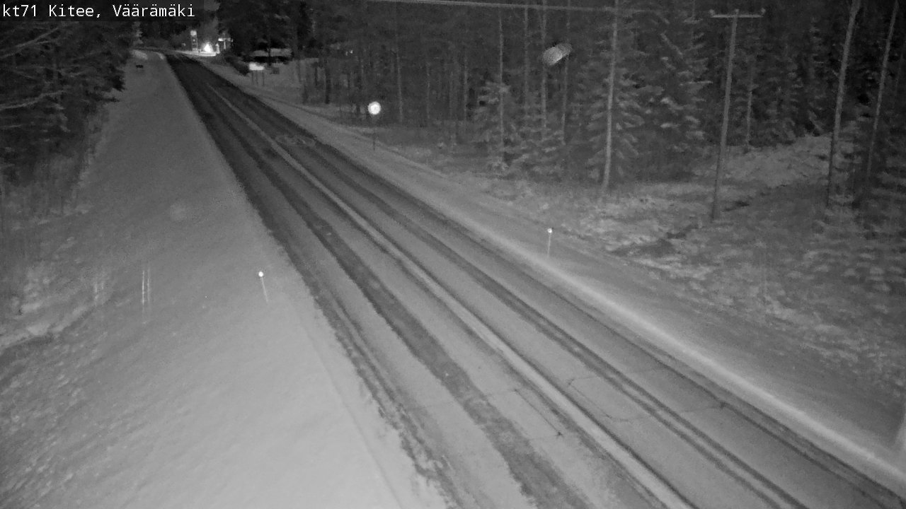 Kelikamerat Kuva Tie 71 Kitee, Väärämäki, Kitee, Pohjois-Karjala