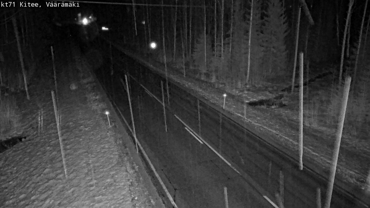 Kelikamerat Kuva Tie 71 Kitee, Väärämäki, Kitee, Pohjois-Karjala