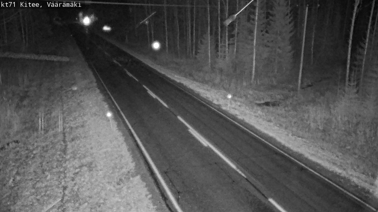 Kelikamerat Kuva Tie 71 Kitee, Väärämäki, Kitee, Pohjois-Karjala