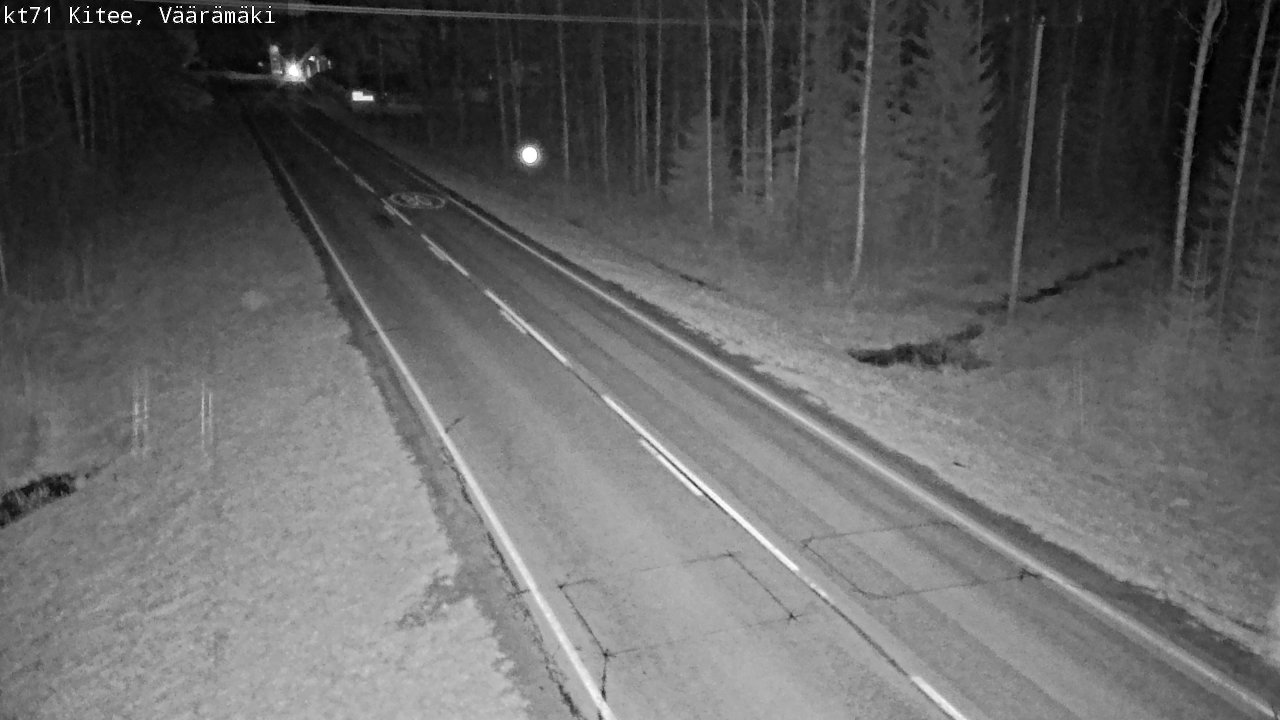 Kelikamerat Kuva Tie 71 Kitee, Väärämäki, Kitee, Pohjois-Karjala