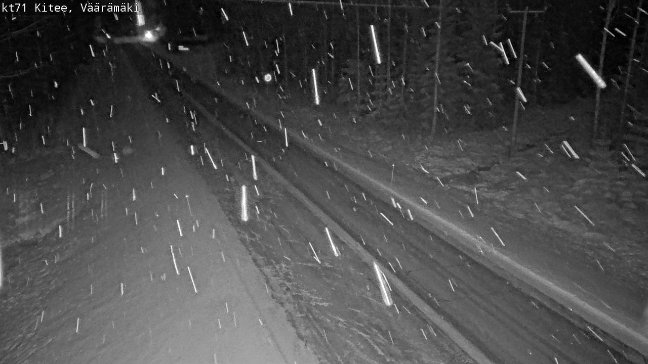 Kelikamerat Kuva Tie 71 Kitee, Väärämäki, Kitee, Pohjois-Karjala