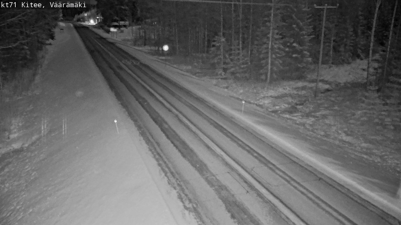 Kelikamerat Kuva Tie 71 Kitee, Väärämäki, Kitee, Pohjois-Karjala