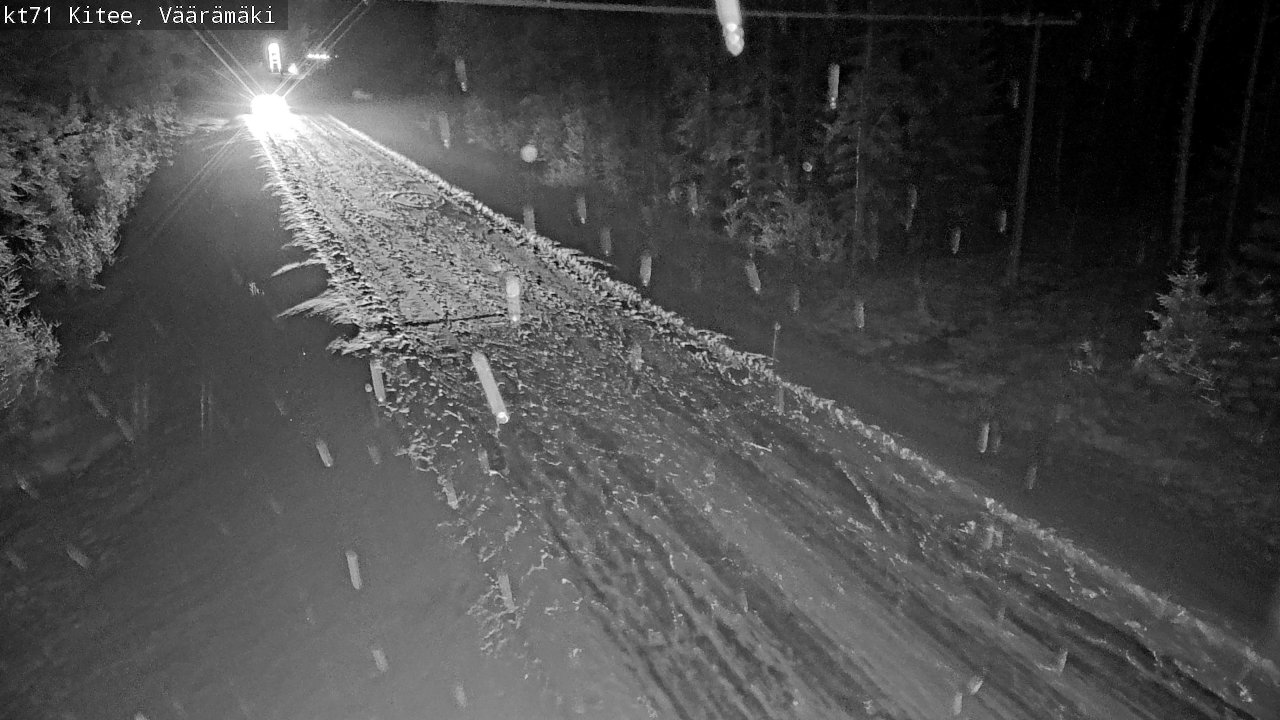 Kelikamerat Kuva Tie 71 Kitee, Väärämäki, Kitee, Pohjois-Karjala