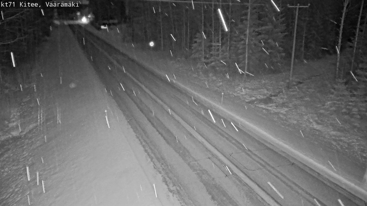 Kelikamerat Kuva Tie 71 Kitee, Väärämäki, Kitee, Pohjois-Karjala