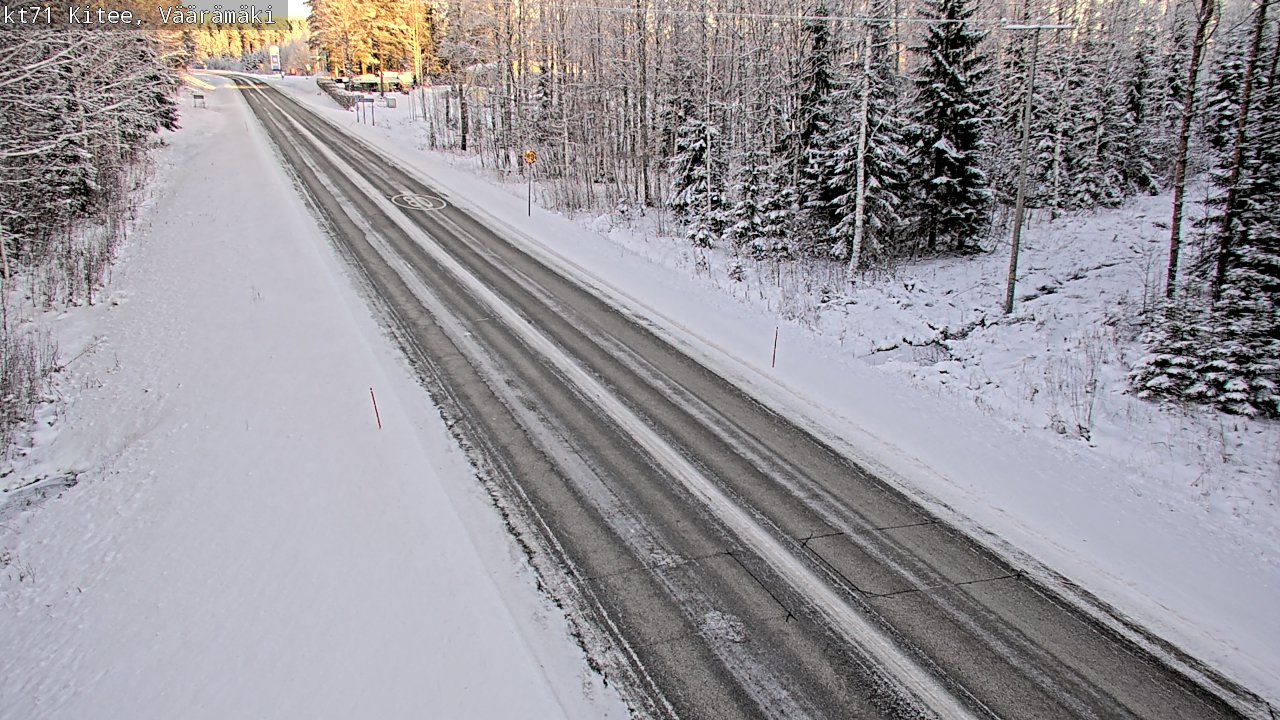 Kelikamerat Kuva Tie 71 Kitee, Väärämäki, Kitee, Pohjois-Karjala