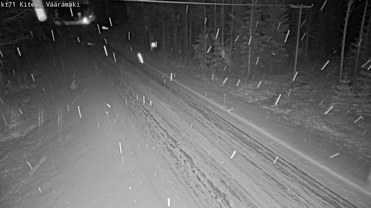 Kelikamerat Kuva Tie 71 Kitee, Väärämäki, Kitee, Pohjois-Karjala