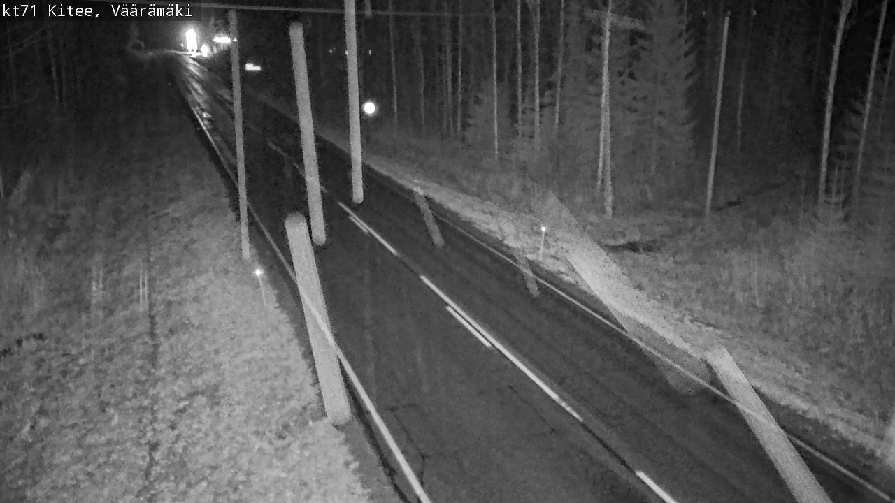 Kelikamerat Kuva Tie 71 Kitee, Väärämäki, Kitee, Pohjois-Karjala