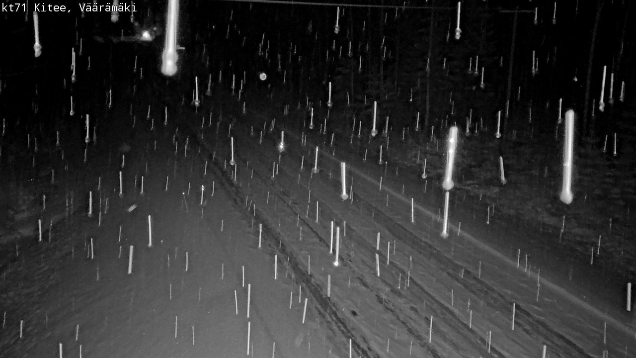 Kelikamerat Kuva Tie 71 Kitee, Väärämäki, Kitee, Pohjois-Karjala