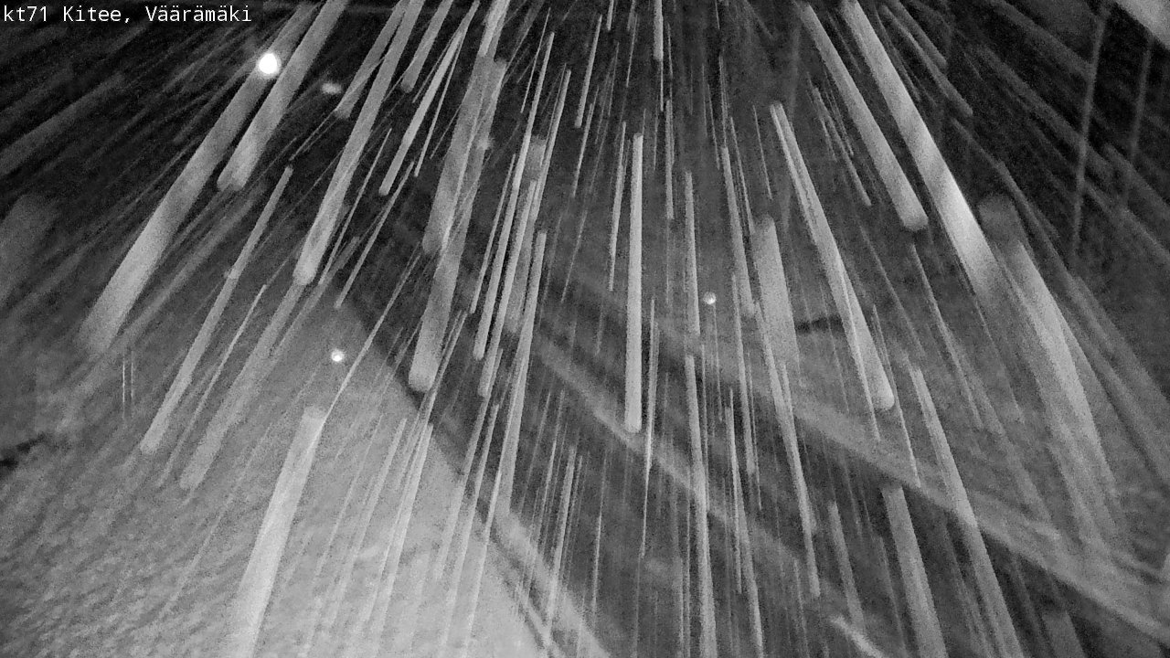 Weather Camera Image Road 71 Väärämäki, Kitee, Pohjois-Karjala