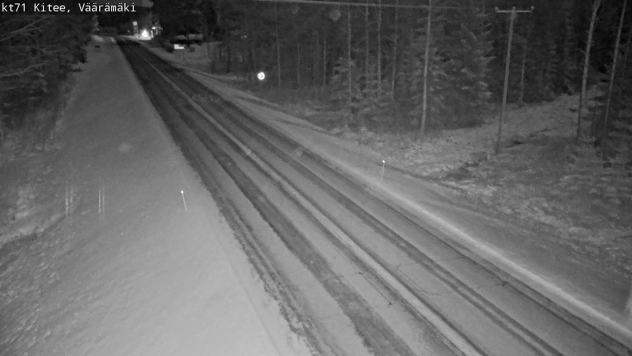 Kelikamerat Kuva Tie 71 Kitee, Väärämäki, Kitee, Pohjois-Karjala