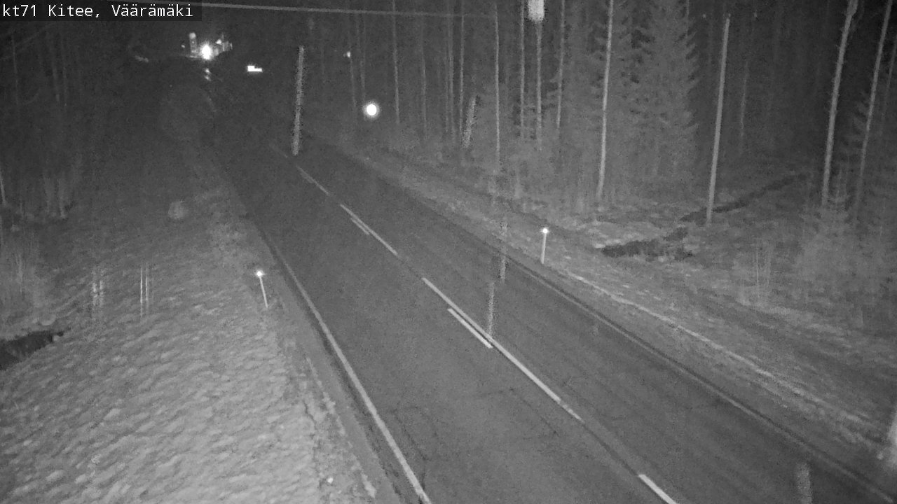 Kelikamerat Kuva Tie 71 Kitee, Väärämäki, Kitee, Pohjois-Karjala