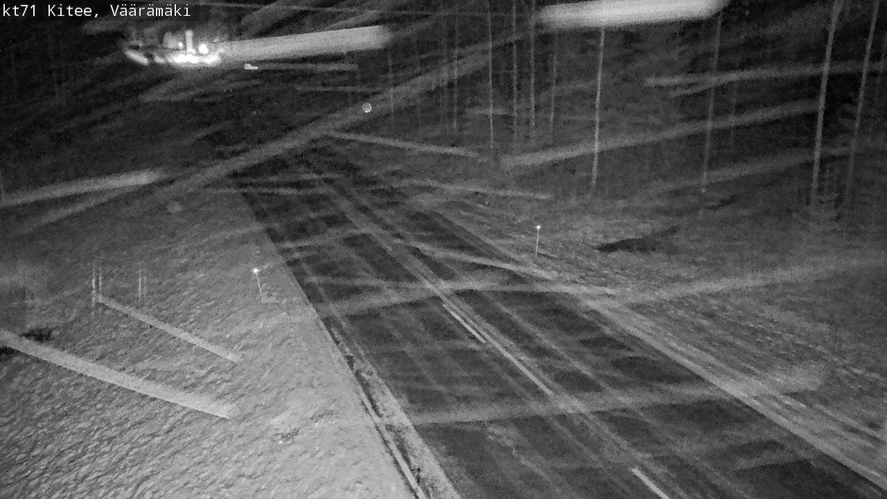 Weather Camera Image Väg 71 Väärämäki, Kitee, Pohjois-Karjala