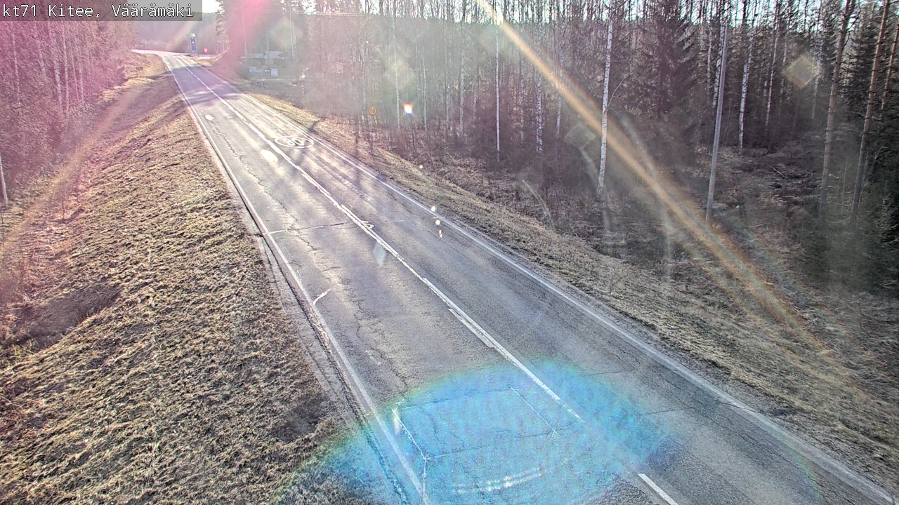 Kelikamerat Kuva Tie 71 Kitee, Väärämäki, Kitee, Pohjois-Karjala