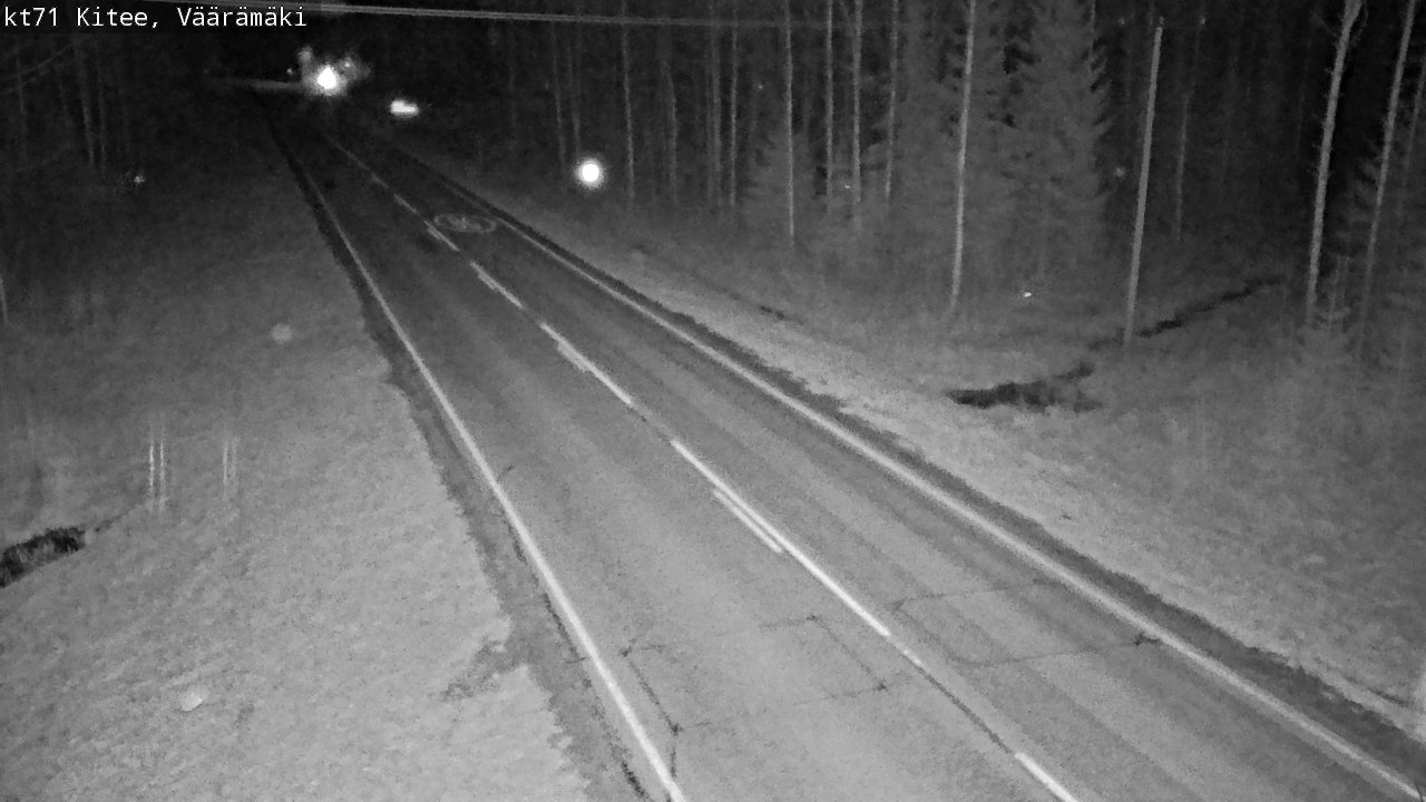 Kelikamerat Kuva Tie 71 Kitee, Väärämäki, Kitee, Pohjois-Karjala