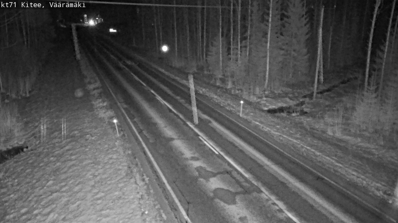 Kelikamerat Kuva Tie 71 Kitee, Väärämäki, Kitee, Pohjois-Karjala