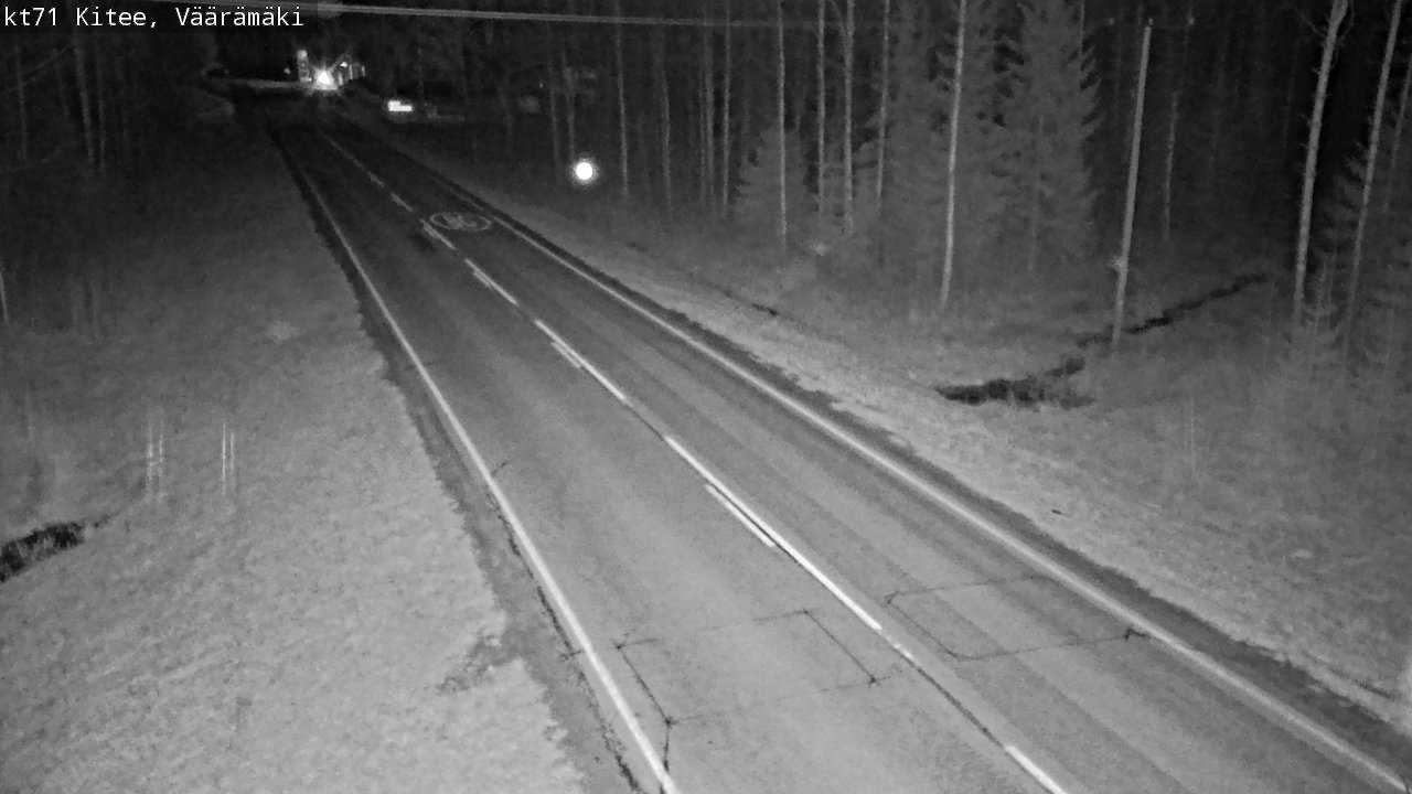 Kelikamerat Kuva Tie 71 Kitee, Väärämäki, Kitee, Pohjois-Karjala