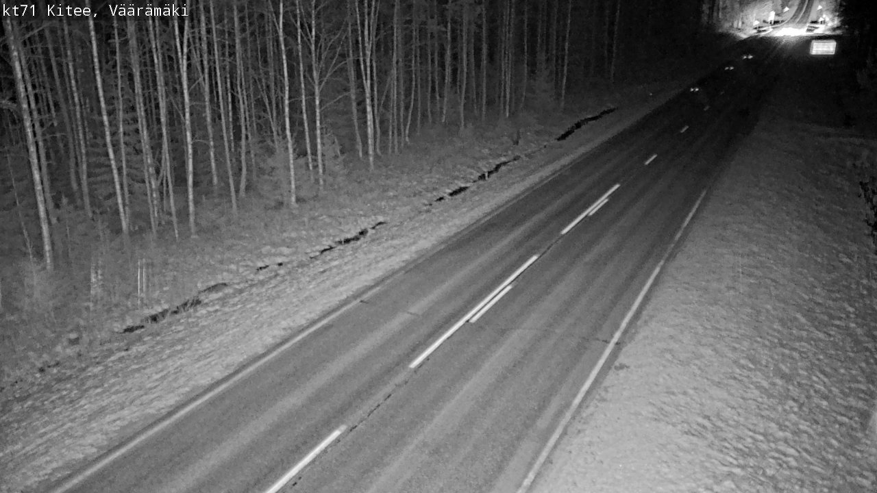 Kelikamerat Kuva Tie 71 Kitee, Väärämäki, Kitee, Pohjois-Karjala