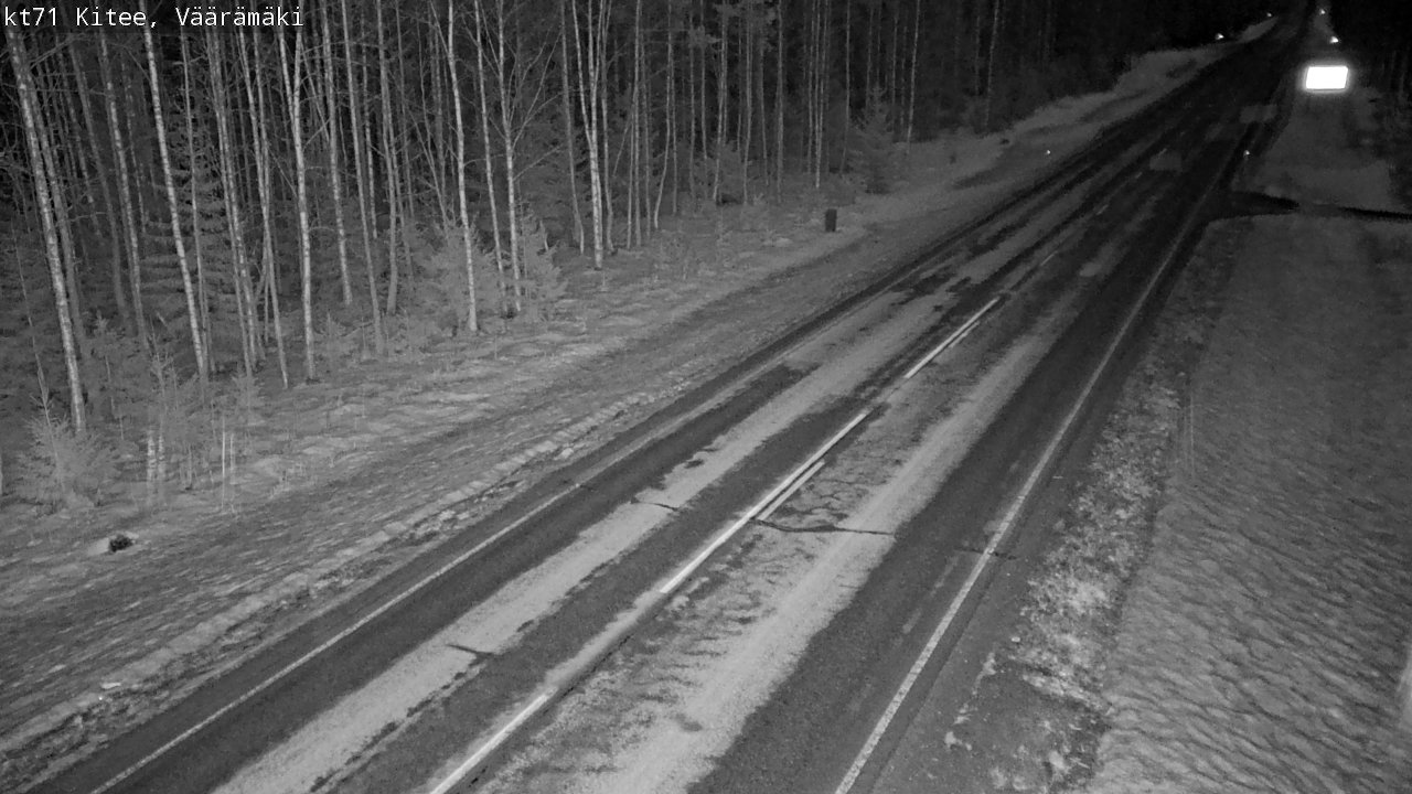 Kelikamerat Kuva Tie 71 Kitee, Väärämäki, Kitee, Pohjois-Karjala