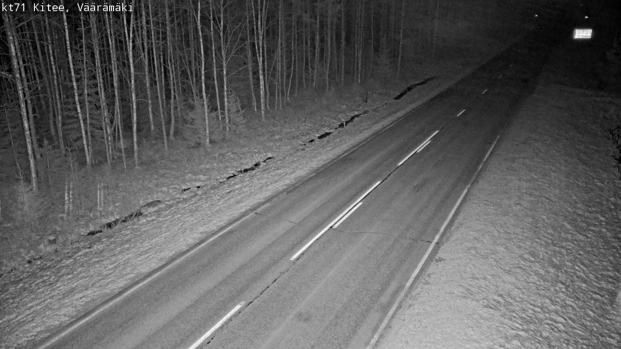 Kelikamerat Kuva Tie 71 Kitee, Väärämäki, Kitee, Pohjois-Karjala