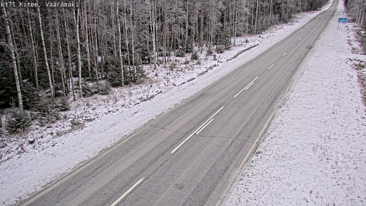 Kelikamerat Kuva Tie 71 Kitee, Väärämäki, Kitee, Pohjois-Karjala