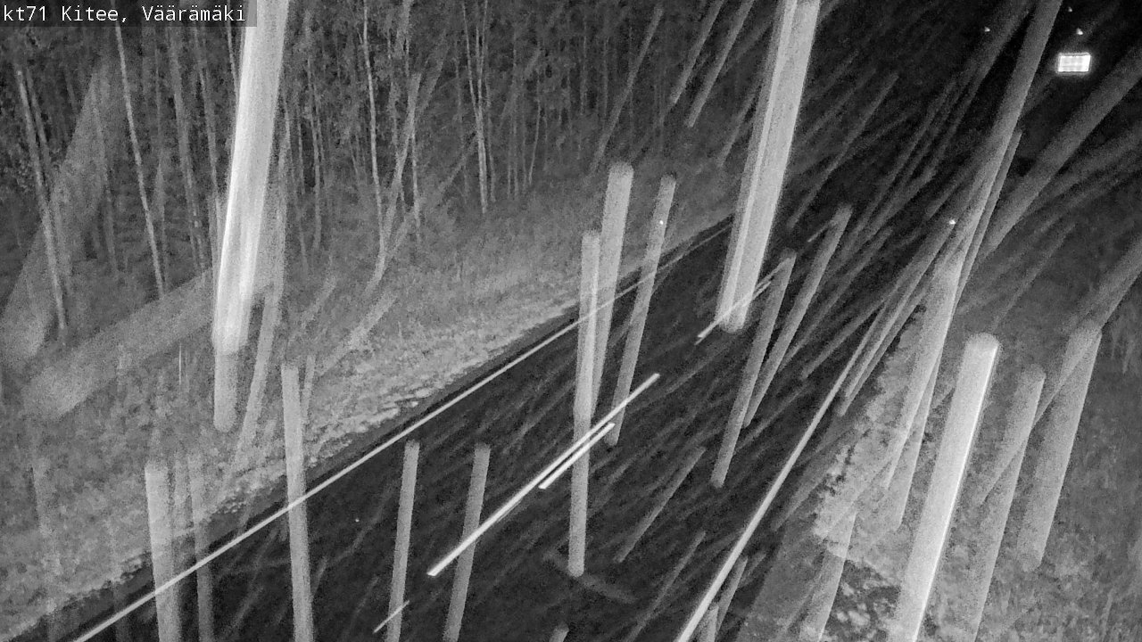Kelikamerat Kuva Tie 71 Kitee, Väärämäki, Kitee, Pohjois-Karjala