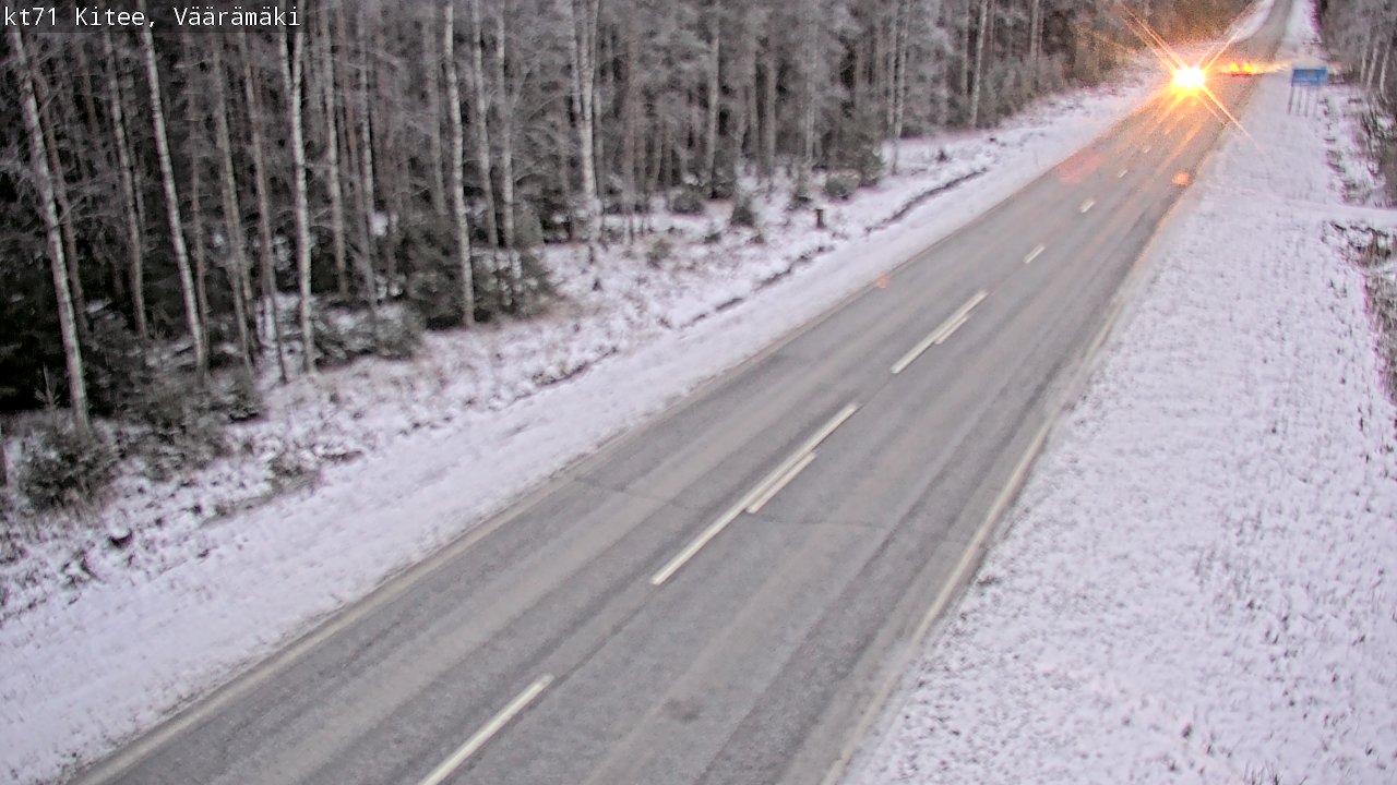 Kelikamerat Kuva Tie 71 Kitee, Väärämäki, Kitee, Pohjois-Karjala