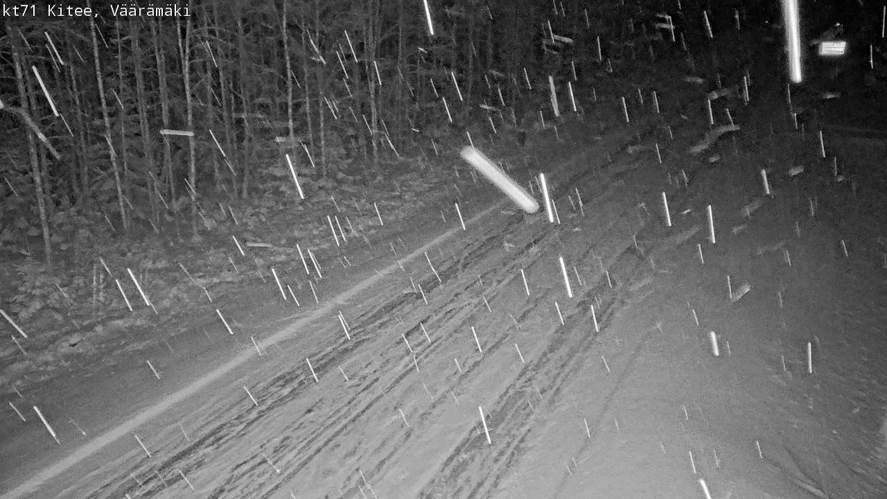 Kelikamerat Kuva Tie 71 Kitee, Väärämäki, Kitee, Pohjois-Karjala