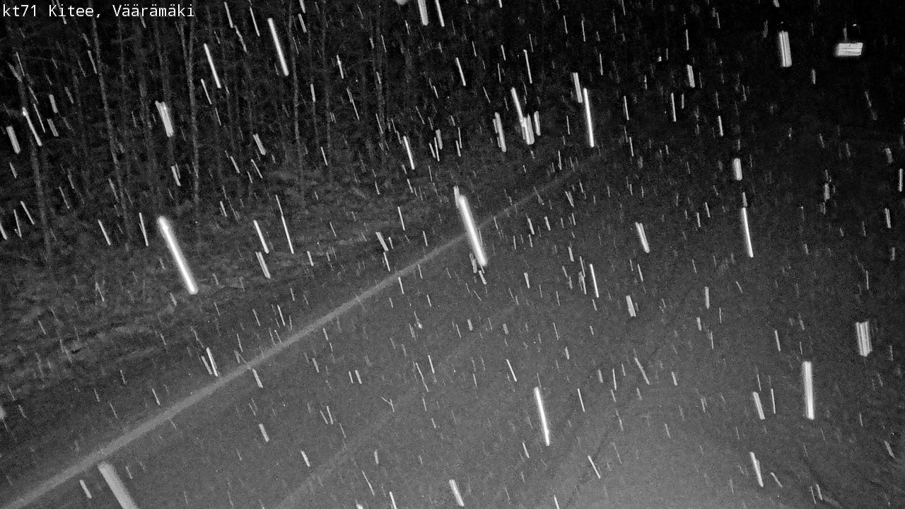 Kelikamerat Kuva Tie 71 Kitee, Väärämäki, Kitee, Pohjois-Karjala