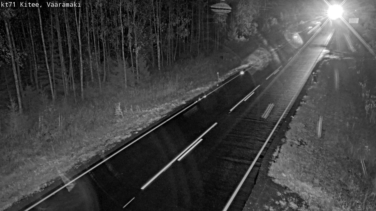 Kelikamerat Kuva Tie 71 Kitee, Väärämäki, Kitee, Pohjois-Karjala