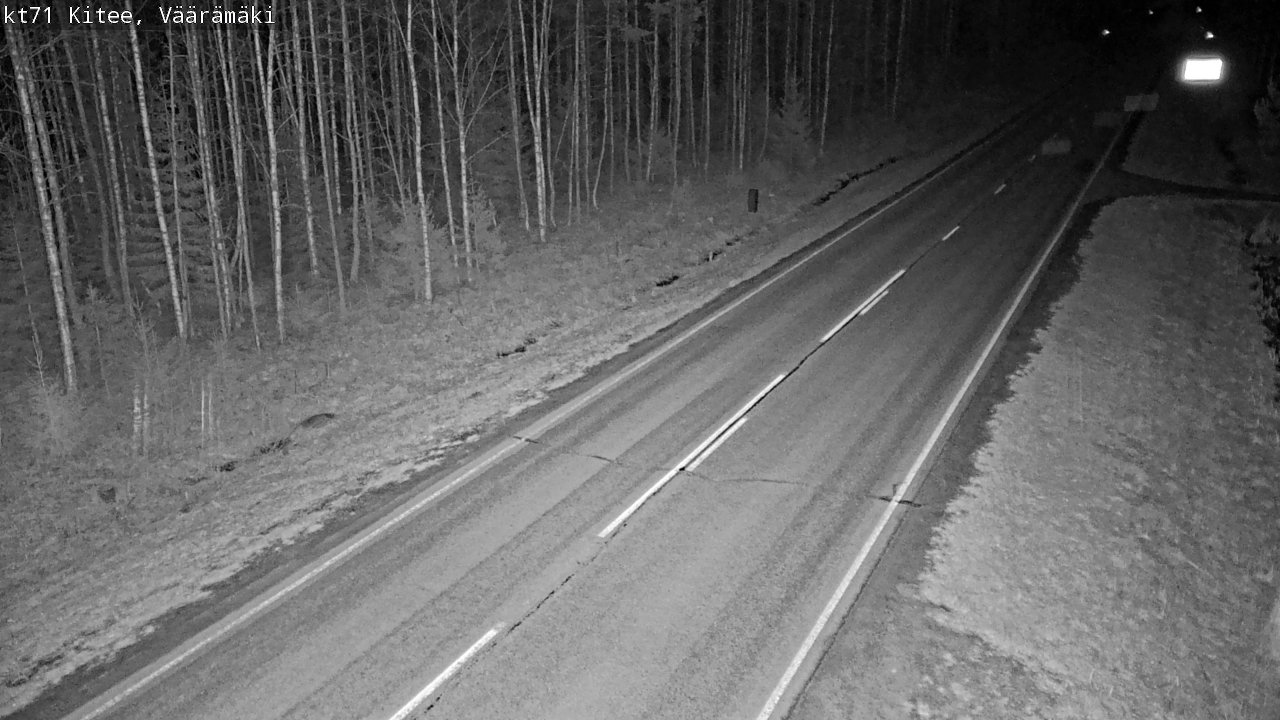 Kelikamerat Kuva Tie 71 Kitee, Väärämäki, Kitee, Pohjois-Karjala