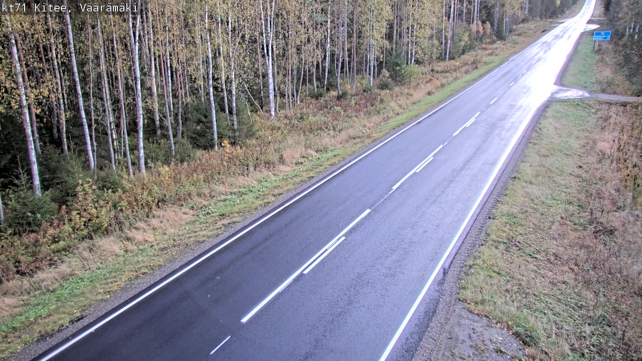 Kelikamerat Kuva Tie 71 Kitee, Väärämäki, Kitee, Pohjois-Karjala