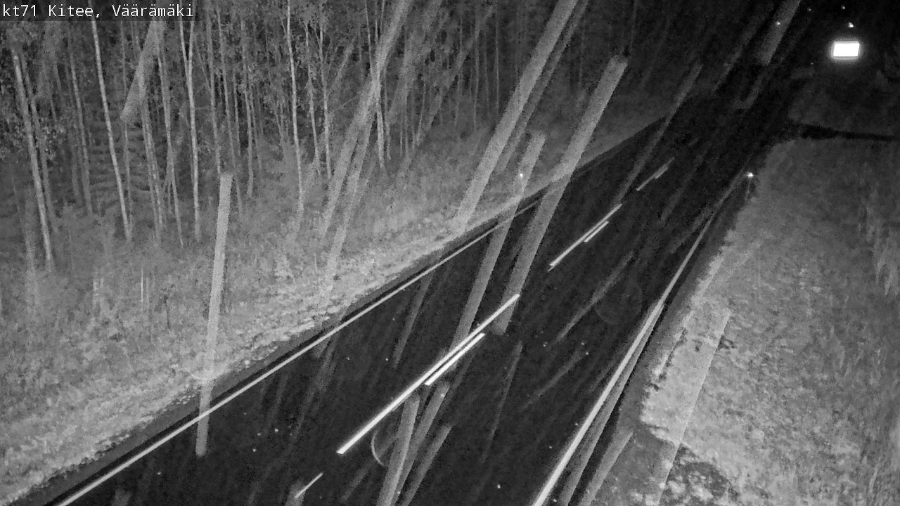 Kelikamerat Kuva Tie 71 Kitee, Väärämäki, Kitee, Pohjois-Karjala