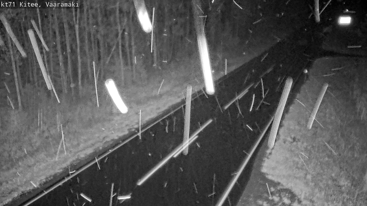 Kelikamerat Kuva Tie 71 Kitee, Väärämäki, Kitee, Pohjois-Karjala