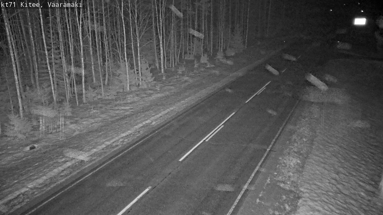 Kelikamerat Kuva Tie 71 Kitee, Väärämäki, Kitee, Pohjois-Karjala