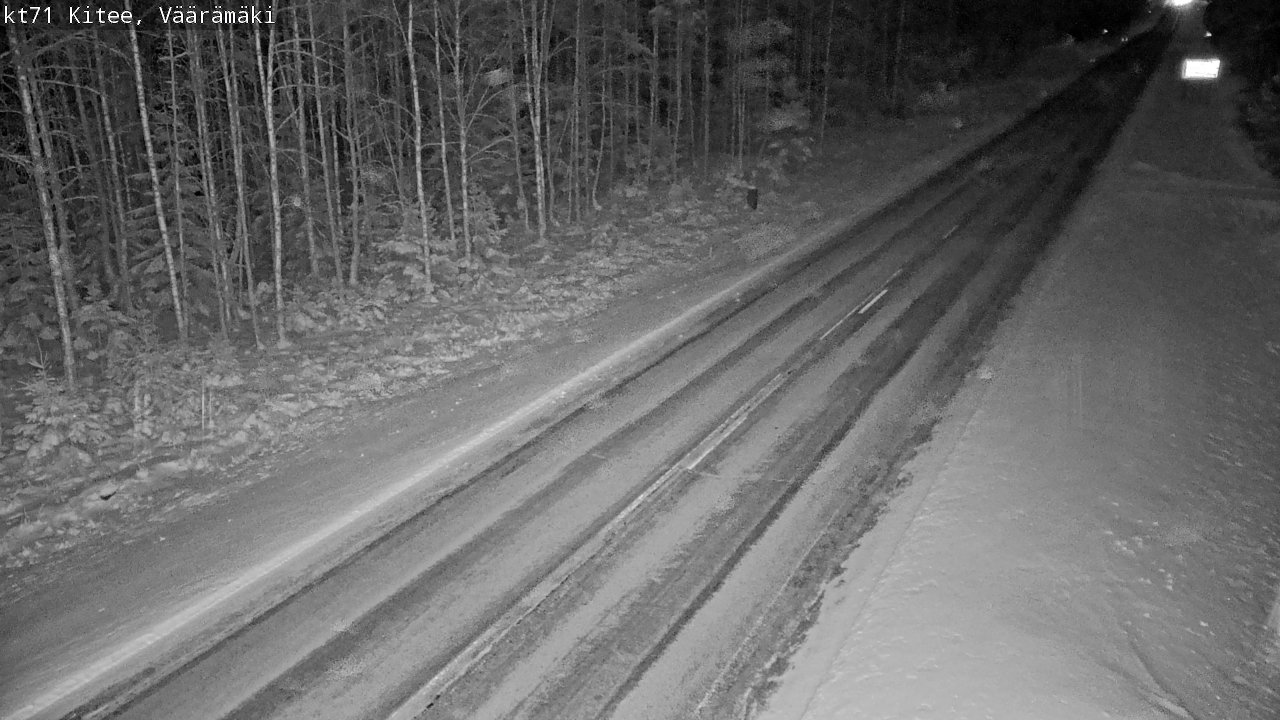 Kelikamerat Kuva Tie 71 Kitee, Väärämäki, Kitee, Pohjois-Karjala