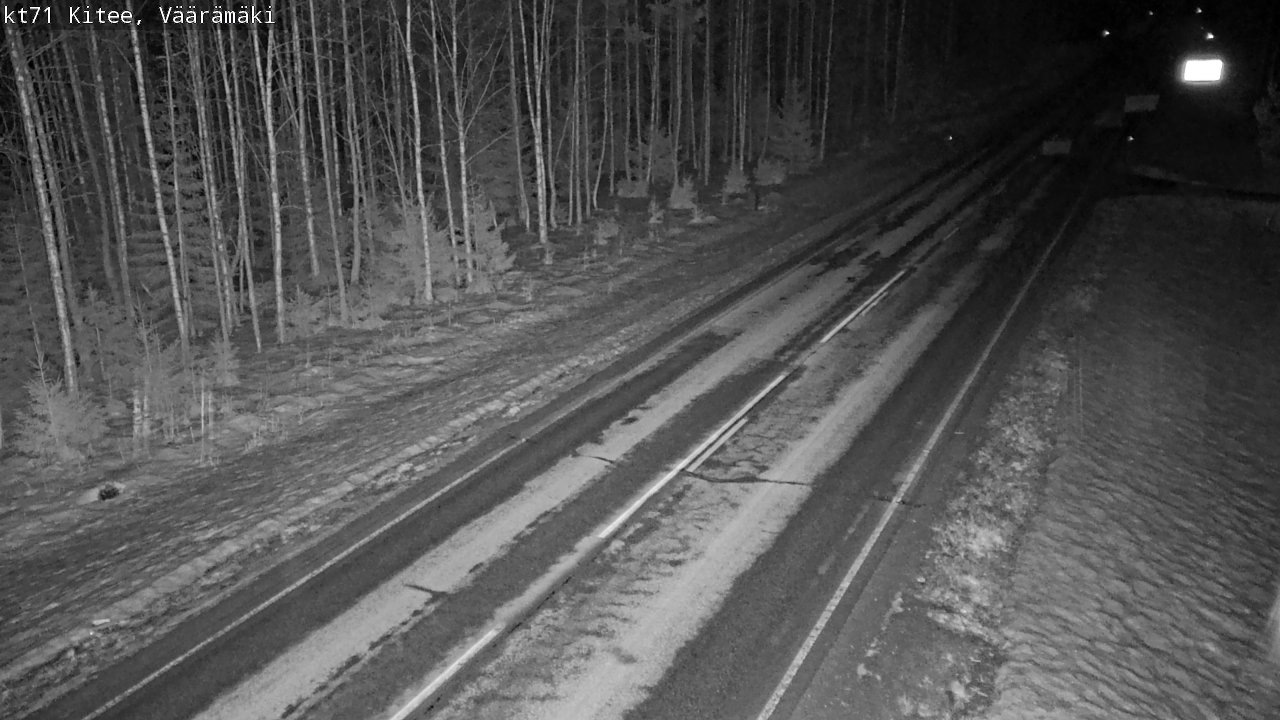 Kelikamerat Kuva Tie 71 Kitee, Väärämäki, Kitee, Pohjois-Karjala