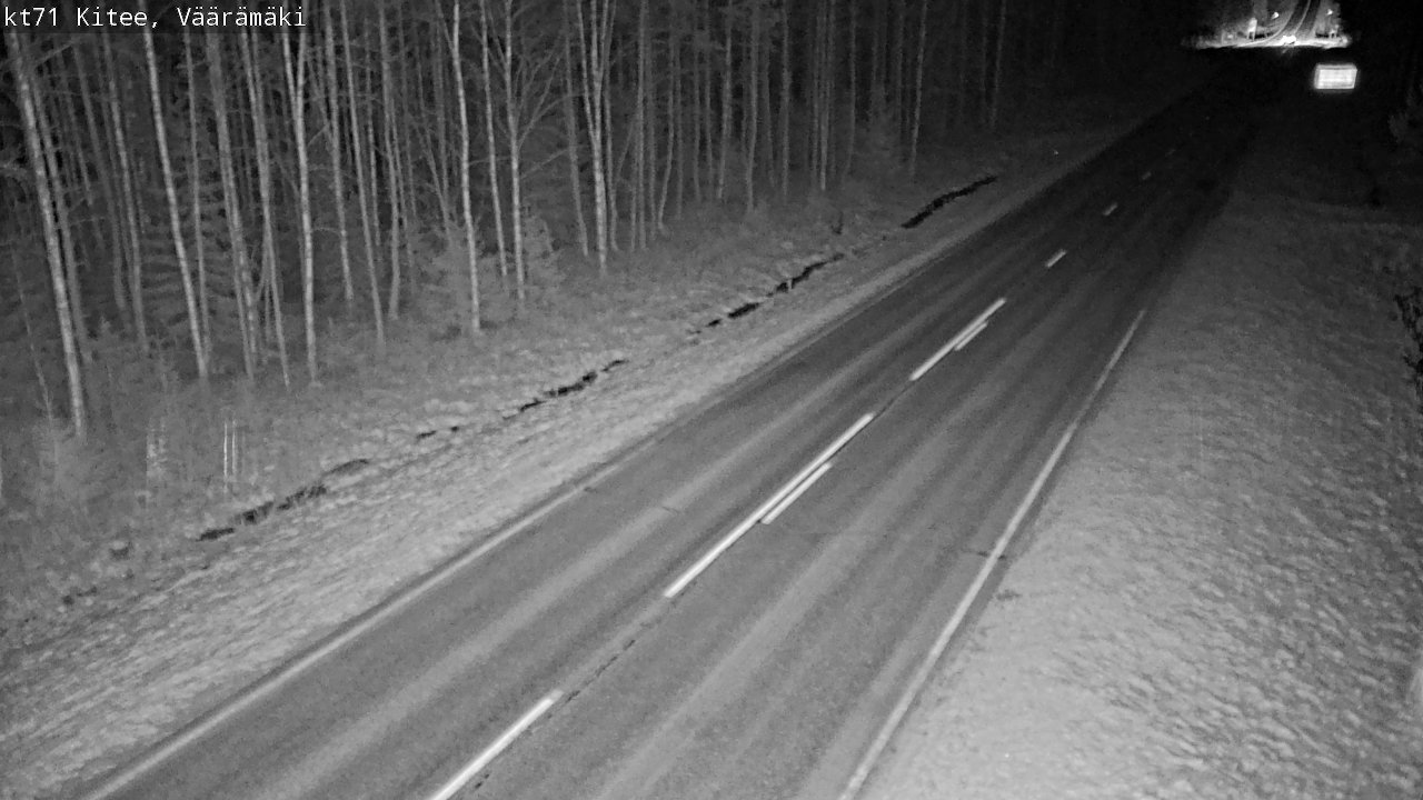 Kelikamerat Kuva Tie 71 Kitee, Väärämäki, Kitee, Pohjois-Karjala