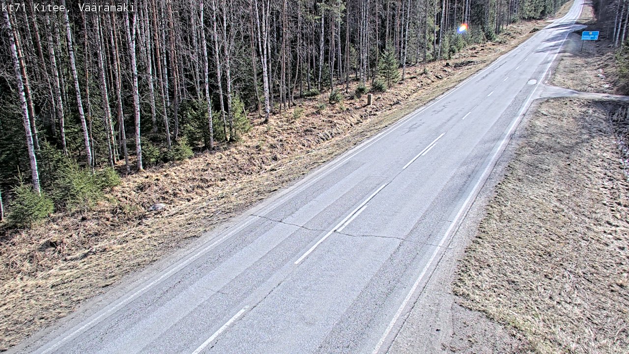 Kelikamerat Kuva Tie 71 Kitee, Väärämäki, Kitee, Pohjois-Karjala