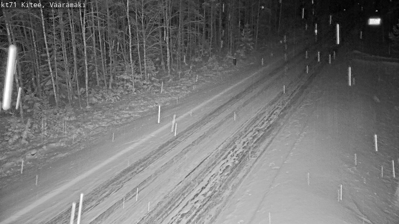 Kelikamerat Kuva Tie 71 Kitee, Väärämäki, Kitee, Pohjois-Karjala