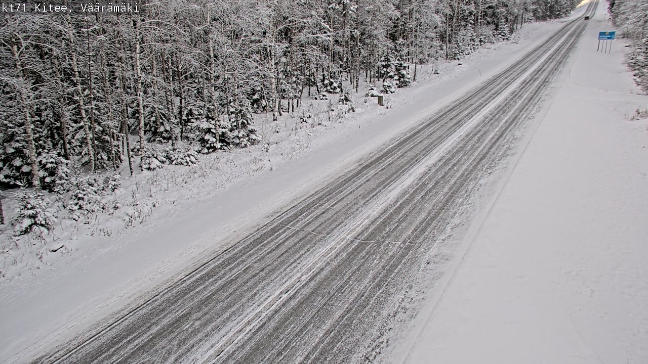 Kelikamerat Kuva Tie 71 Kitee, Väärämäki, Kitee, Pohjois-Karjala