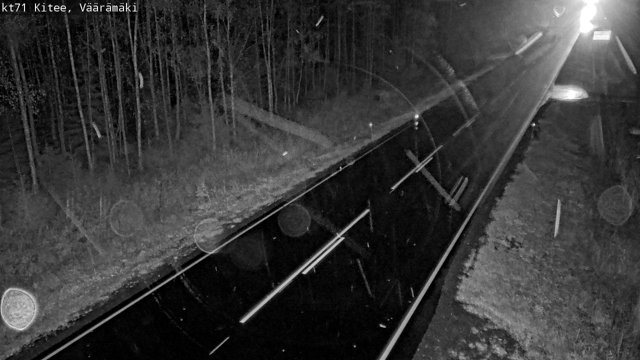 Kelikamerat Kuva Tie 71 Kitee, Väärämäki, Kitee, Pohjois-Karjala